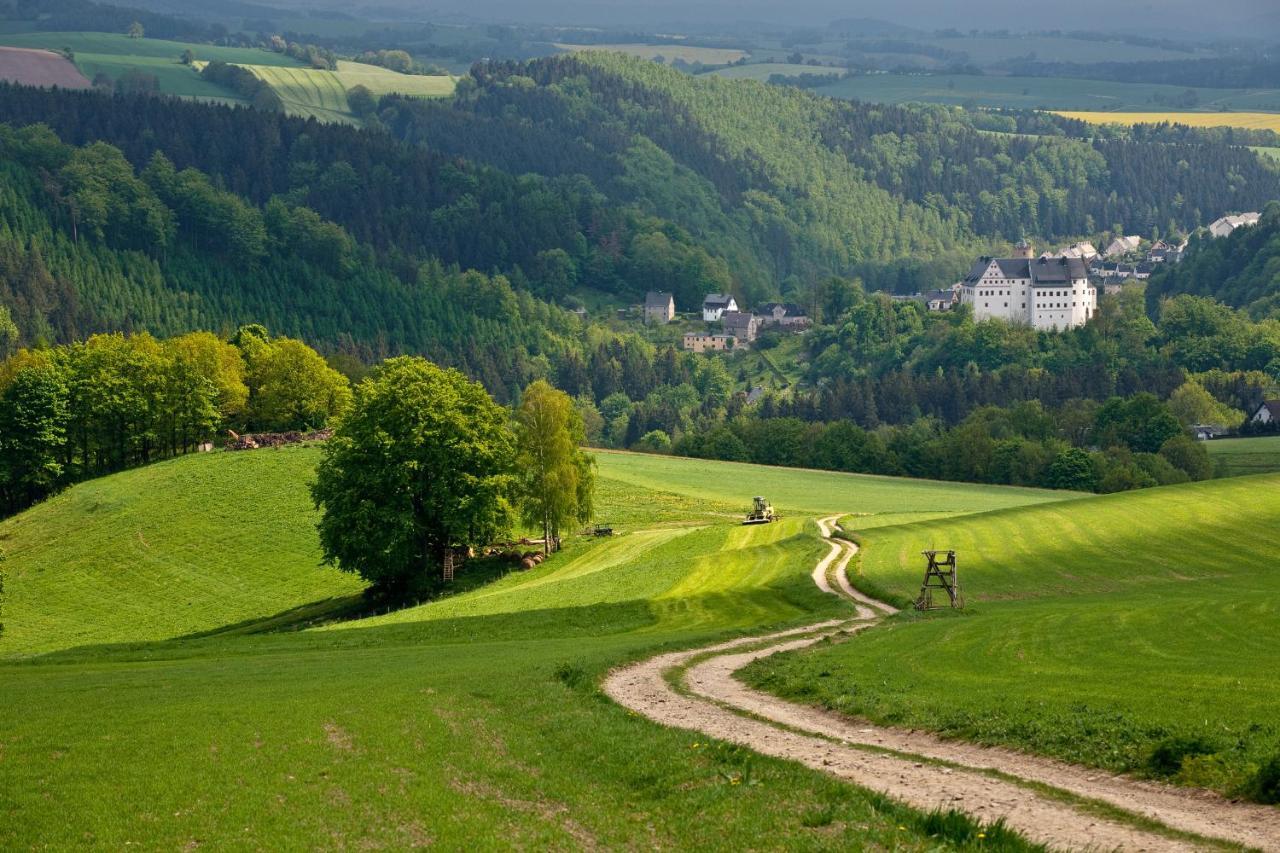 Landhotel Zum Hammer Tannenberg Zewnętrze zdjęcie